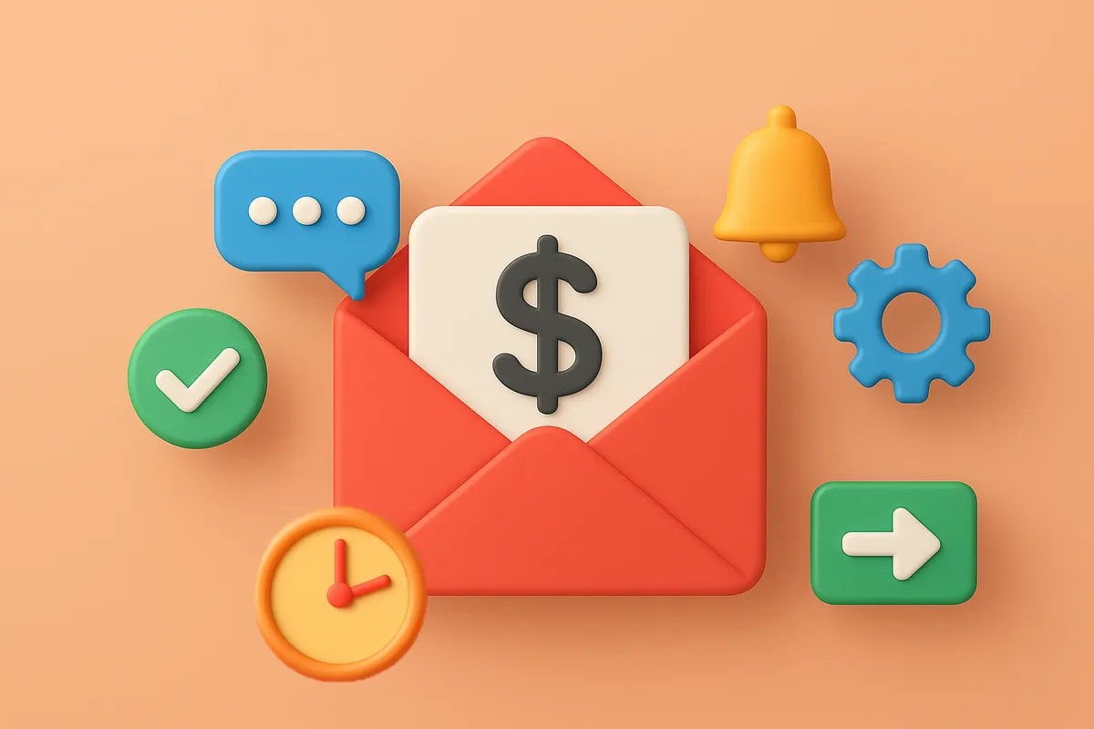 چطور از ایمیل‌های تراکنشی (Transactional Emails) بدون آزار کاربر فروش بسازیم؟